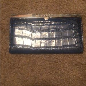 Alligator Leather Clutch